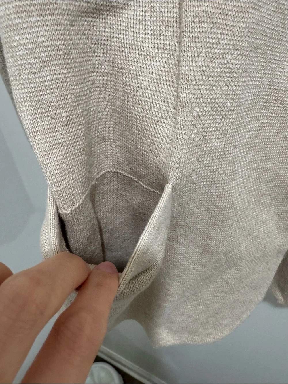 J.Crew Cotton Sweater Blazer‎ Cardigan Oatmeal Beige XS